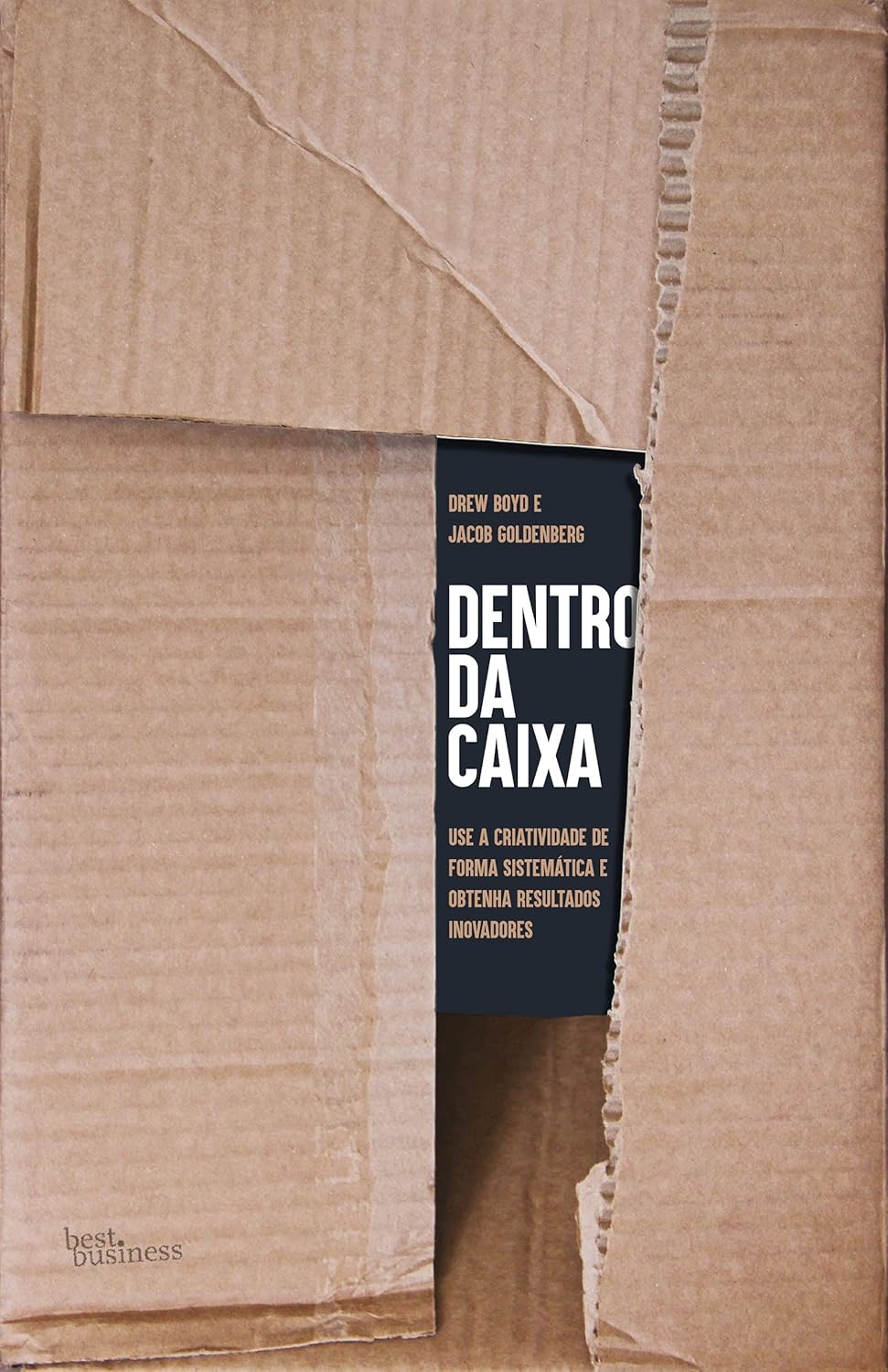 Capa do livro "Dentro da Caixa," de Drew Boyd e Jacob Goldenstein